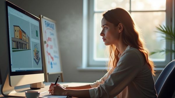Suivre une formation SketchUp en visio : ce que ça change
