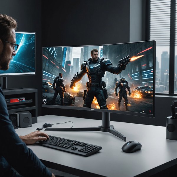 Quels sont les avantages des écrans incurvés pour le gaming et le travail multi-écrans ?